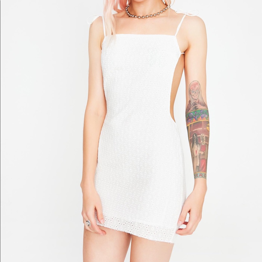 Backless Mini Sundress - Dolls Kill